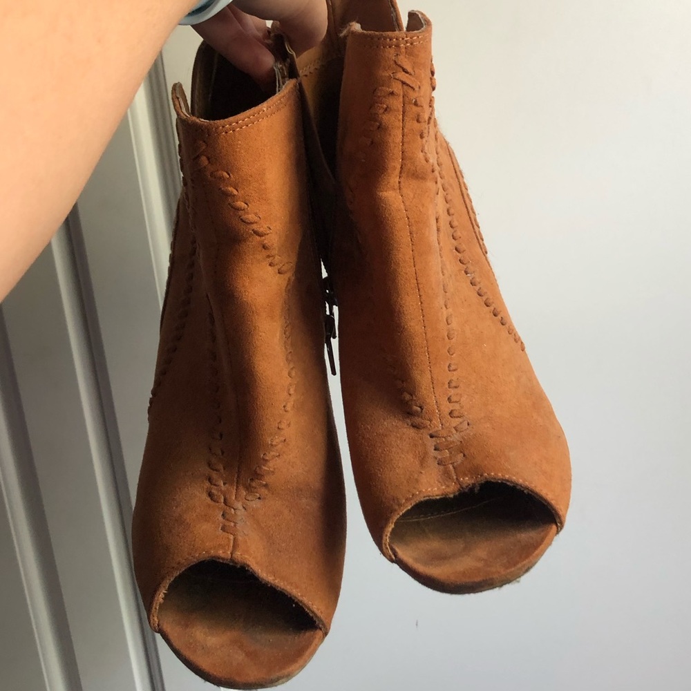 Brown Booties - image 4